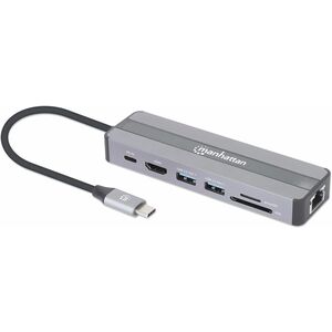 INTRACOM DOCKING USB-C  7PTOS HDMI RED U SB-C PD 2USB V3.2 SDMICRO SD DOCKING USB-C  7PTOS HDMI RED U SB-C PD 2USB V3.2 SDMICRO SD