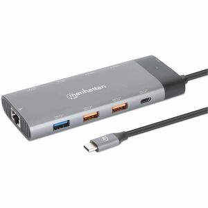 INTRACOM DOCKING USB-C 10PTOS 2XHDMI 5XU SB-A USB-C USB-C PD RJ45 LECTOR DOCKING USB-C 10PTOS 2XHDMI 5XU SB-A USB-C USB-C PD RJ45 LECTOR