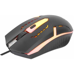 INTRACOM MOUSE OPTICO LUMINISCENTE RGB U SB NEGRO MOUSE OPTICO LUMINISCENTE RGB U SB NEGRO