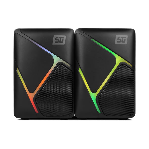 VORAGO BOCINAS 2.0 VORAGO START THE GAME RGB  USB 3.5 MM