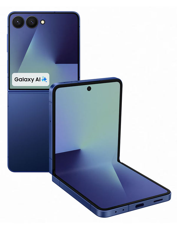 Smartphone Samsung Galaxy Z Flip 7 12+512GB 5G Importado color Azul