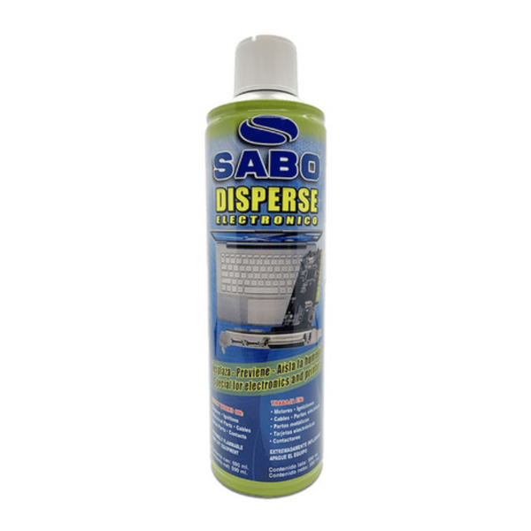 DISPERSE ELECTRÓNICO SABO, Desplazador de Humedad y Polvo, 590 ml