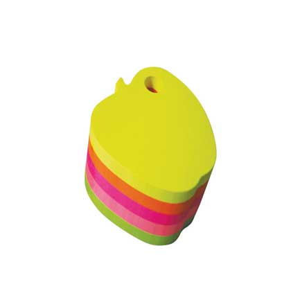 NOTAS ADHESIVAS MAE FIG MANZANA NEON 3X3 C/PORTA PLUMA 400H