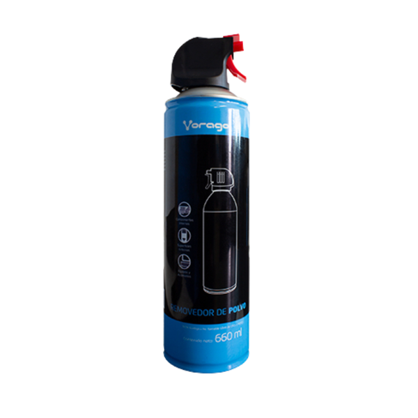 Aire Comprimido VORAGO CLN-300, Removedor de Polvo de Alta Pureza, 660ml
