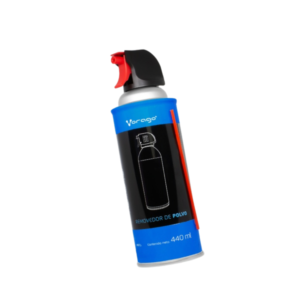 Aire Comprimido VORAGO CLN-100, Potente Removedor de Polvo, 440ml