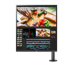 LG MONITOR LG DUALUP ERGO NANOIPS SDQHD 16:18 2560X2880 LG pantalla para PC 70,1 cm (27.6") 2560 x 2880 Pixeles Quad HD IPS Negro NANOIPS SDQHD 16:18 2560X2880