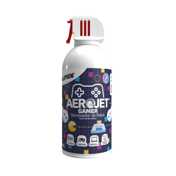 AEROJET 360 GAMER SILIMEX, Removedor de Polvo de Alto Flujo, 300 ML