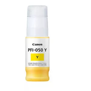 CANON CARTUCHO INKJET PFI-050 Y YELL OW 70ML PLOTTER SERIE TC-20 CARTUCHO INKJET PFI-050 Y YELL OW 70ML PLOTTER SERIE TC-20