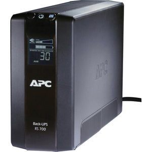 SCHNEIDER CORP. BACK UPS RS LCD 700 MASTER CONTROL UPS de línea interactiva APC by Schneider Electric Back-UPS BR700G - 700VA/450W - Torre - 110V AC Entrada - 3 x NEMA 5-15R, 3 x NEMA 5-15R  CONTROL