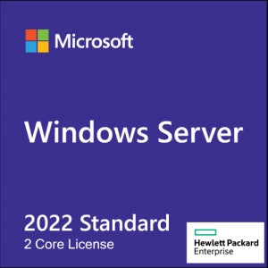 HPE ROK RR USD WINDOWS SERVER 2022 STANDARD 2 CORE ADDITIONAL LICENSE WINDOWS SERVER 2022 STANDARD 2 CORE ADDITIONAL LICENSE