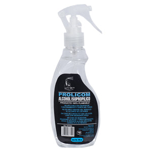 PROLICOM ALCOHOL ISOPROPILICO 250ML . Alcohol Isopropilico Prolicom 1/4 Lit P/manto Y Limpieza C/atomizador P/MANTO Y LIMPIEZA C/ATOMIZADOR