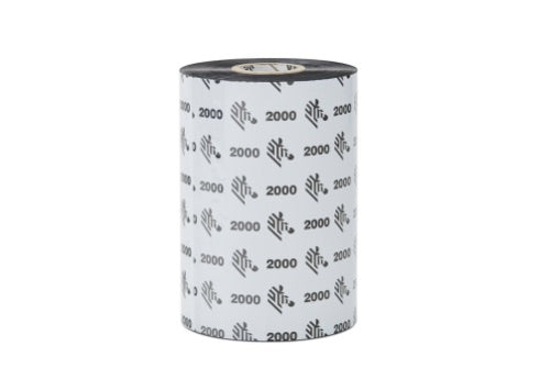 ZEBRA 1 RIBBON CERA 60MMX FORM 2000 TABLETOP Cinta Zebra 2000 Negro, 60mm x 450m para TTP 7000 FORM 2000 TABLETOP
