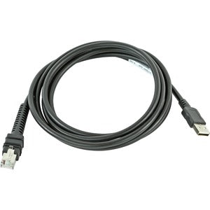 ZEBRA CABLE - SHIELDED USB SERIES A CONNECTOR  7FT. (2M) Cable de transferencia de datos Zebra - 2.13m USB - USB - Apantallado SERIES A CONNECTOR  7FT. (2M)