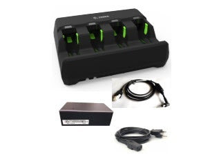ZEBRA KIT CARGADOR DE BATERIAS LI3678/DS3678 C/FUENTE Y CABLES Kit de Cargador de Batería Zebra ? Incluye 1 Cable de Línea CC/CA, Fuente de Poder PWR-BGA12V50W0WW LI3678/DS3678 C/FUENTE Y CABLES