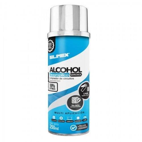 SILIMEX ALCOHOL ISOPROPILICO AEROSOL 250ML ALCOHOL ISOPROPILICO AEROSOL 250ML