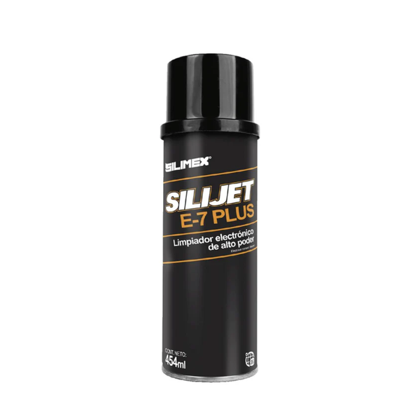 Silijet E7 PLUS SILIMEX, Limpiador y Protector Dieléctrico, 454ml