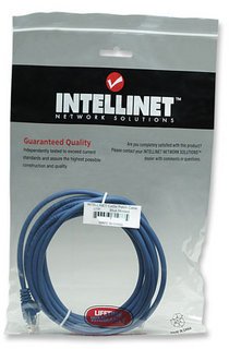 IC INTRACOM CABLE DE RED PATCH CAT6 RJ45 2.0M AZUL Intellinet Cable Patch Cat6 UTP, RJ-45 Macho - RJ-45 Macho, 2 Metros, Azul RJ45 2.0M AZUL