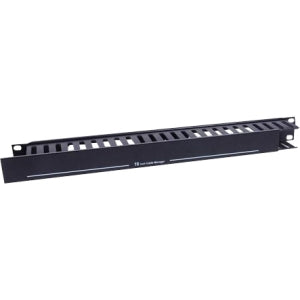 IC INTRACOM ORGANIZADOR HORIZONTAL CABLES RJ45 RED UTP RACK 19IN 1U METAL Intellinet Organizador Horizontal de Cables Metálico para Rack/Gabinete 19', 1U, 5cm RJ45 RED UTP RACK 19  1U METAL
