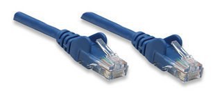 IC INTRACOM CABLE DE RED PATCH CAT5E RJ45 7.6M AZUL Intellinet Cable Patch Cat5e UTP 100% Cobre, RJ-45 Macho - RJ-45 Macho, 7.6 Metros, Azul RJ45 7.6M AZUL