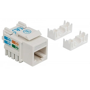 IC INTRACOM JACK RJ45 CAT6 UTP KEYSTONE DE IMPACTO BLANCO Intellinet Jack Categoría 6, RJ-45, Blanco DE IMPACTO BLANCO