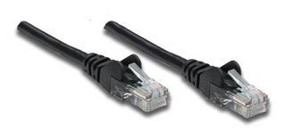 IC INTRACOM CABLE DE RED PATCH CAT5E RJ45 7.6M NEGRO Intellinet Cable Patch Cat5e UTP 100% Cobre, RJ-45 Macho - RJ-45 Macho, 7.6 Metros, Negro RJ45 7.6M NEGRO