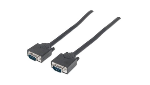 INTRACOM CABLE SVGA 3.0M MACHO HD15 8MM MONITOR PANTALLA Cable de vídeo IC INTRACOM - 3.05m VGA - para Monitor, Dispositivo de Vídeo - Extremo prinicpal: 1 x HD-15 Hembra VGA - Extremo Secundario: 1 x HD-15 Hembra VGA - Apantallado - Níquel Conector chapa
