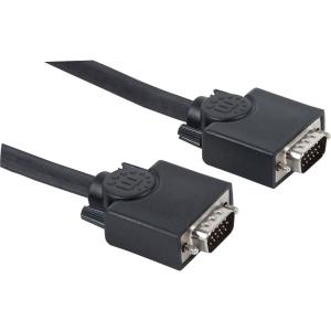 INTRACOM CABLE SVGA 15.0M MACHO HD15 8MM MONITOR PANTALLA Cable para Monitor Manhattan  SVGA 8mm, VGA (D-Sub) Macho - VGA (D-Sub) Macho, 15 Metros, Negro MONITOR PANTALLA