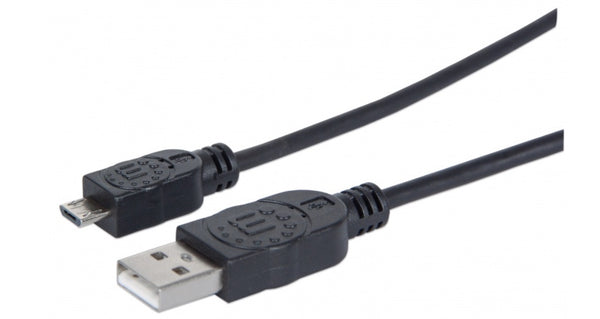 INTRACOM CABLE USB V2.0 A-MICRO B 1.8M NEG BB CABLE USB V2.0 A-MICRO B 1.8M NEG BB NEG BB                          .