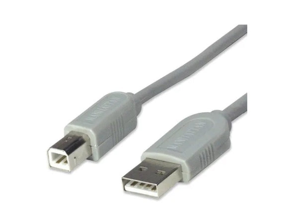 INTRACOM CABLE USB A-B 4.5M IMPRESORA GRIS                            . CABLE USB A-B 4.5M IMPRESORA GRIS GRIS                            .