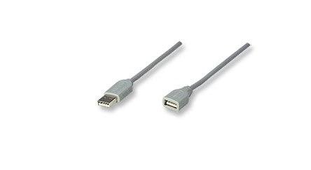 INTRACOM CABLE USB EXTENSION 3.0M GRIS . CABLE USB EXTENSION 3.0M, GRIS .                               .