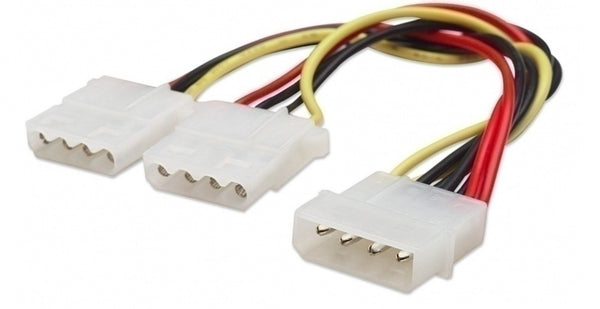 INTRACOM CABLE ALIMENTACION DIVISOR Y MOLEX 4 PINES A DUAL MOLEX HEMBRA CABLE ALIMENTACION DIVISOR Y MOLEX 4 PINES A DUAL MOLEX HEMBRA MOLEX 4 PINES A DUAL MOLEX HEMBRA