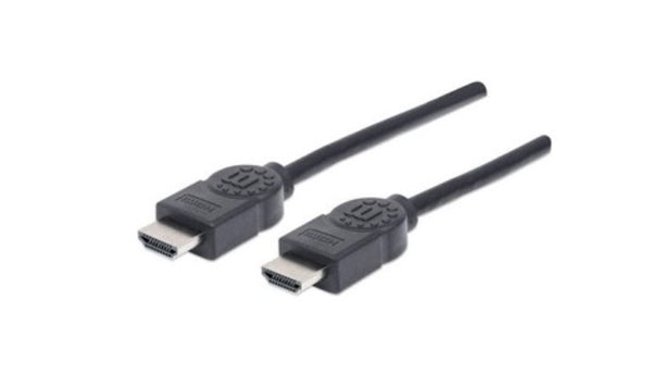 INTRACOM MANHATTAN CABLE VIDEO HDMI 1.4 M-M  5.0M ETHERNET Cable A/V IC INTRACOM - 5.03m HDMI - para Reproductor Blu-ray, Consola de juegos, Receptor estéreo, PC, Dispositivo de audio/vídeo - Extremo prinicpal: 1 x HDMI Macho Audio/Vídeo - Extremo Secunda