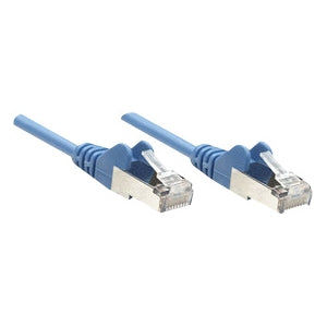 IC INTRACOM CABLE DE RED PATCH CAT6 RJ45 7.6M AZUL Intellinet Cable Patch Cat6 UTP 100% Cobre, RJ-45 Macho - RJ-45 Macho, 7.6 Metros, Azul RJ45 7.6M AZUL