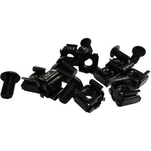 IC INTRACOM TORNILLOS M6 TUERCA ENJAULADA PAQUETE 20 JUEGOS GABINETE Y RACK Tornillos y Tuercas para Rack Intellinet 710718 /Gabinete 19', 20 Piezas PAQUETE 20 JUEGOS GABINETE Y RACK