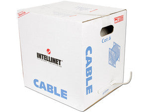 IC INTRACOM BOBINA CABLE UTP DE RED CAT5E CCA ROLLO 305M MULTIFILAR GRIS Bobina de Cable Intellinet  Cat5e UTP, 305 Metros, Gris CCA ROLLO 305M MULTIFILAR GRIS