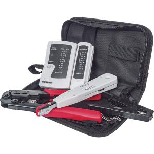 IC INTRACOM KIT HERRAMIENTAS DE RED 4 PZS PINZA PONCHADORA PELADORA PROBADOR Kit de Herramientas Intellinet  para Red 780070, 4 Piezas PINZA PONCHADORA PELADORA PROBADOR