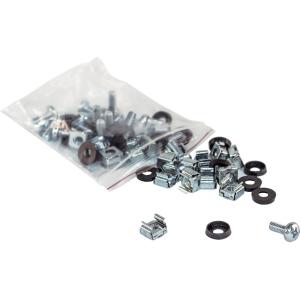 IC INTRACOM TORNILLOS M6 TUERCA ENJAULADA PAQUETE 20 JUEGOS GABINETE Y RACK Intellinet Kit de Montaje para Rack de Tonillo y Tuerca Enjaulada, 20 Piezas PAQUETE 20 JUEGOS GABINETE Y RACK