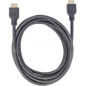INTRACOM CABLE HDMI INTRAMURO CL3 3.0M ETHERNET 3D 4K M-M VELOCIDAD 2.0 Manhattan Cable HDMI Macho - HDMI Macho, 3 Metros, Negro ETHERNET 3D 4K M-M VELOCIDAD 2.0
