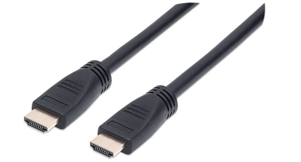 INTRACOM CABLE HDMI INTRAMURO CL3 8.0M ETHERNET 3D 4K M-M VELOCIDAD 2.0 Manhattan Cable HDMI Macho - HDMI Macho, 8 Metros, Negro ETHERNET 3D 4K M-M VELOCIDAD 2.0
