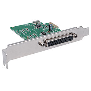 INTRACOM TARJETA PCI EXPRESS PARALELO DB25 1 PUERTO BRACKET LARGO CORTO Manhattan Tarjeta PCI Express con 1 Puerto DB25 DB25 1 PUERTO BRACKET LARGO CORTO