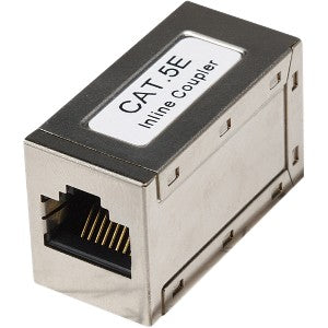 IC INTRACOM COPLE RJ45-RJ45 CAT5E MODULAR UTP FTP RED METALICO Acoplador Intellinet  Modular Cat5e, RJ-45, Plata UTP FTP RED METALICO
