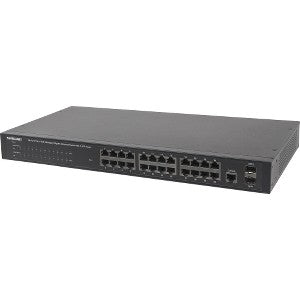 IC INTRACOM SWITCH ADMINISTRABLE POE GIGABIT 24 PTOS 240W 2 PTOS SFP SWITCH ADMINISTRABLE POE GIGABIT 24 PTOS 240W 2 PTOS SFP