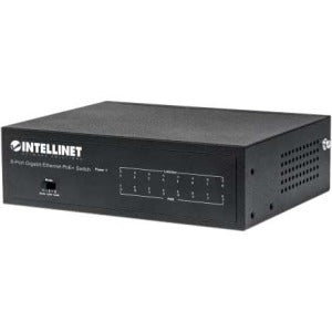 IC INTRACOM SWITCH POE 8 PTOS 10/100/1000 GIGABIT RJ45 60W 30W/PUERTO Switch Intellinet Gigabit Ethernet 561204, 8 Puertos 10/100/1000Mbps, 16 Gbit/s, 4096 Entradas GIGABIT RJ45 60W 30W/PUERTO