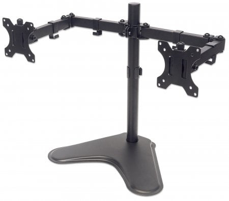 INTRACOM SOPORTE MONITOR P/2 MONITOR 13 A 32IN SOBRE ESCRITORIO. Manhattan Soporte de Mesa para 2 Monitores 13" - 32", 8Kg, Negro 13 A 32  SOBRE ESCRITORIO.