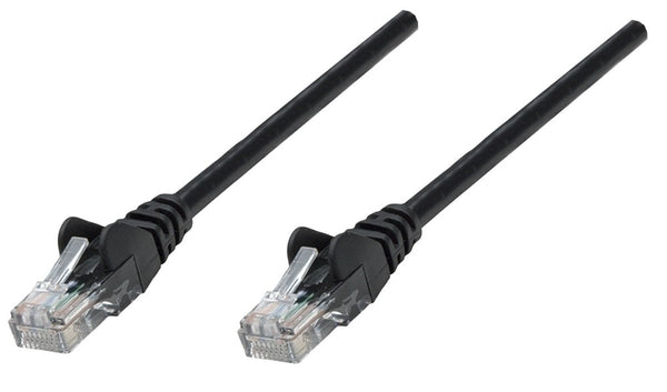 IC INTRACOM CABLE DE RED PATCH CAT6A RJ45 0.30M SFTP BLINDADO NEGRO Cable Patch Intellinet  Cat6a UTP RJ-45 Macho - RJ-45 Macho, 30cm, Negro 0.30M SFTP BLINDADO NEGRO