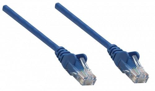 IC INTRACOM CABLE DE RED PATCH CAT6A RJ45 4.2M SFTP BLINDADO AZUL Cable Patch Intellinet  Cat6a STP RJ-45 Macho - RJ-45 Macho, 6 Metros, Azul 4.2M SFTP BLINDADO AZUL