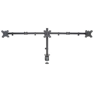 INTRACOM SOPORTE MONITOR P/3 MONITOR 13 A 27IN ESCRITORIO Manhattan Soporte de Mesa para 3 Monitores 13" - 27", 21Kg, Negro A 27  ESCRITORIO