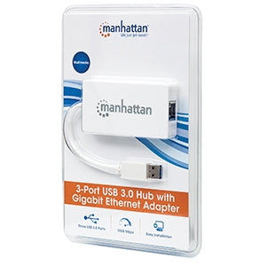 INTRACOM TARJETA RED GB USB V3.0 MAS HUB 3 PTOS MH TARJETA RED GB USB V3.0 + HUB 3 PTOS MH