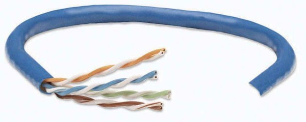 IC INTRACOM BOBINA CAT 6  UTP 305M SOLIDA AZUL Bobina de Cable Intellinet  Cat6 FTP, 305 Metros, Azul AZUL