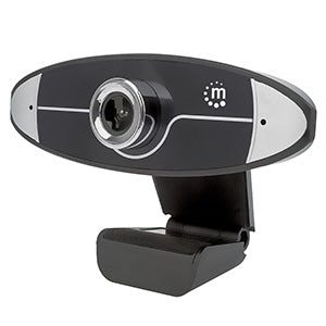 INTRACOM CAMARA WEB HD 720P LENTE 1 MPX USB PLUG AND PLAY Manhattan Webcam 462013, 1MP, 1280 x 720 Pixeles, USB 2.0, Negro USB PLUG AND PLAY